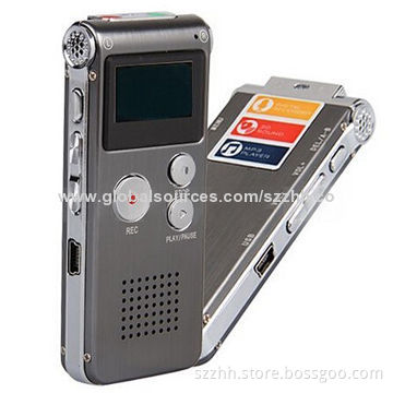 Digital Voice Recorders, Built-in 4-8GB Flash Memory with Voice Activated Function